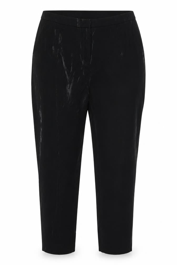 Linea Womens Black   Chino Trousers Size 12 L25 in