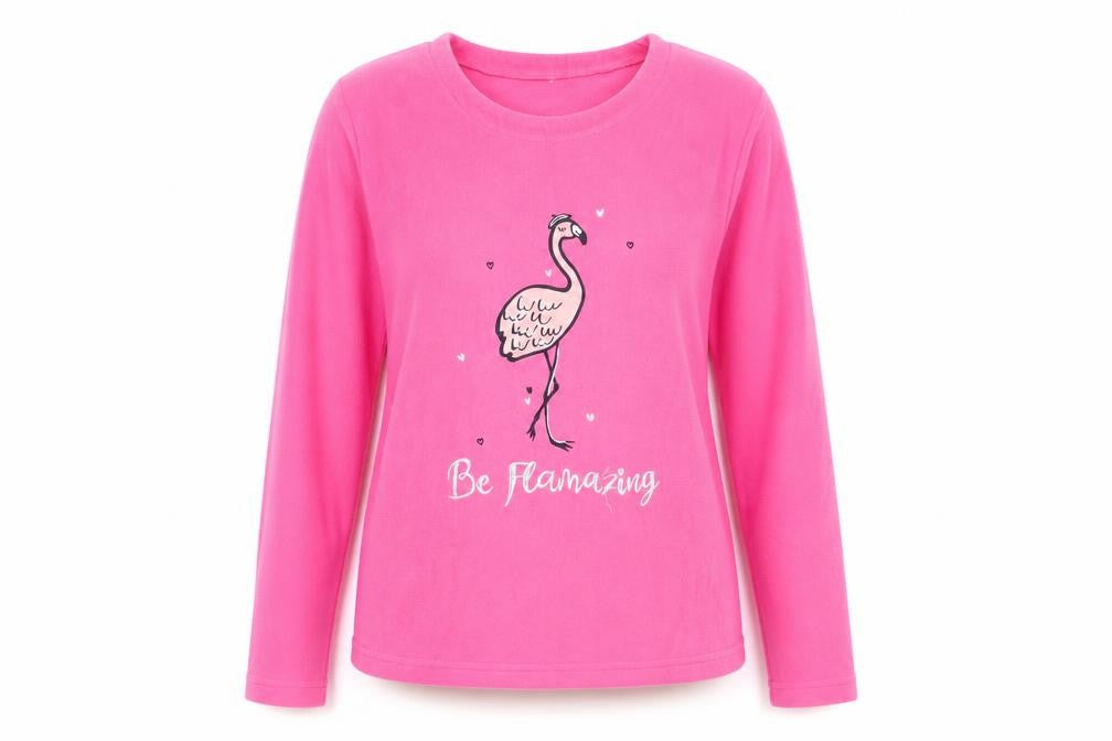 Asda George Womens Pink Solid  Top Pyjama Top Size 8  - size 8-10