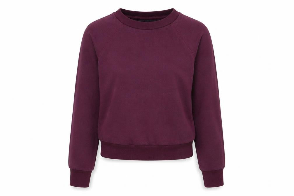 Front view of Divided by H&M women’s purple jumper, size XS