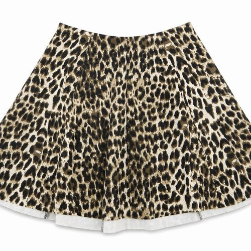 Preworn Womens Multicoloured Animal Print  Flare Skirt Size S  - Stretch waistband