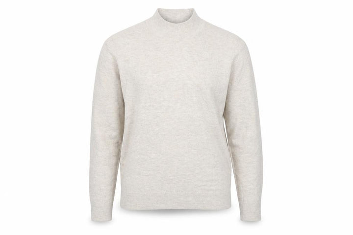 Mango Womens Grey Knit Pullover Jumper Size S