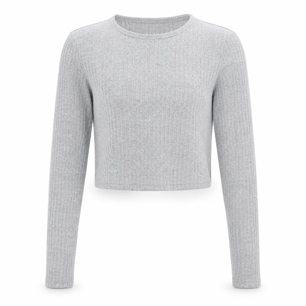 Front view of SHEIN girls’ grey basic t-shirt, size 10, years