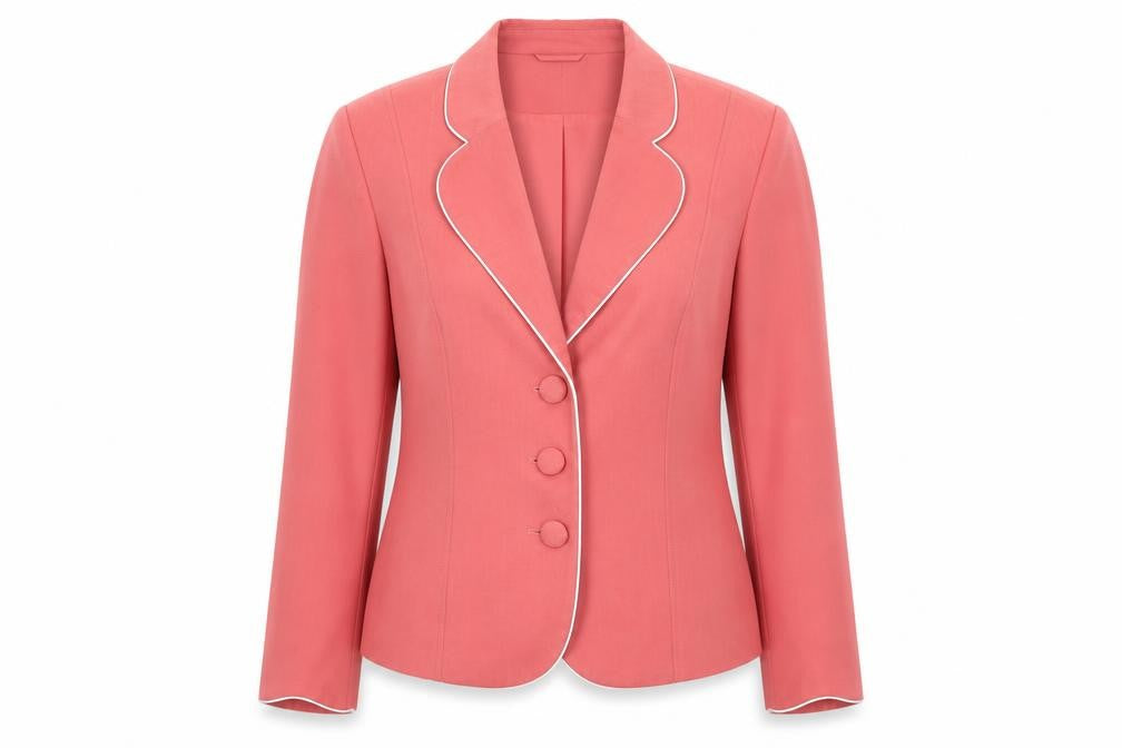 Essentials Collection Womens Pink   Jacket Suit Jacket Size 14