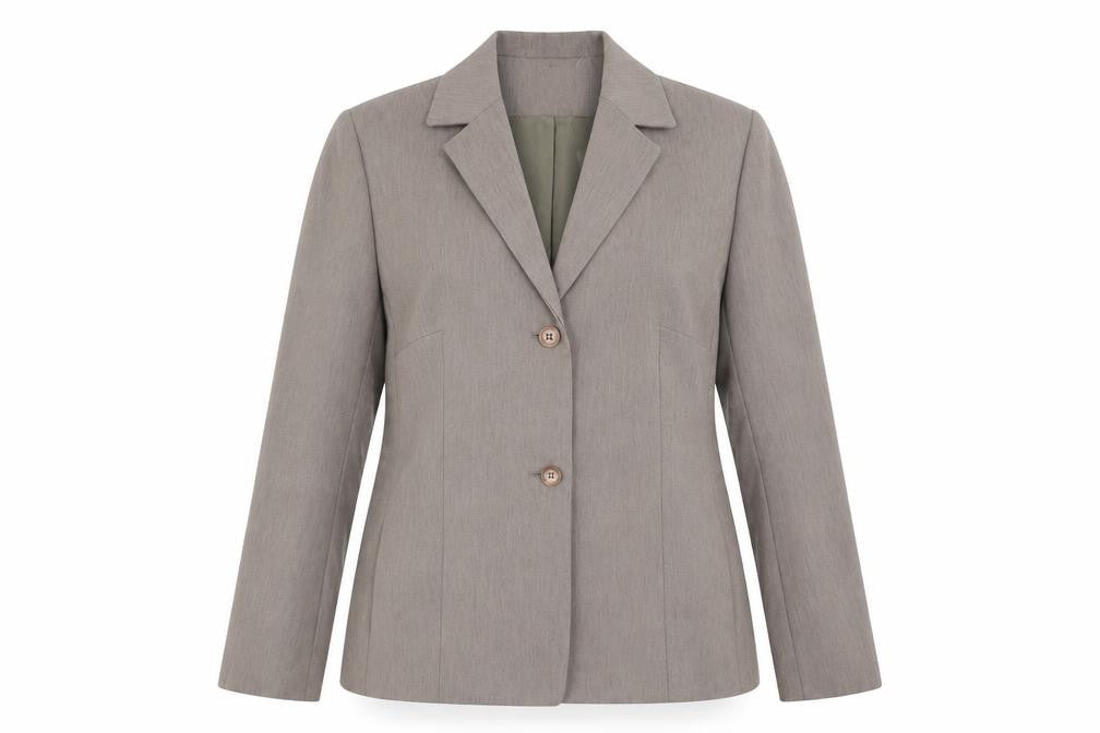 George Womens Beige   Jacket Suit Jacket Size 12