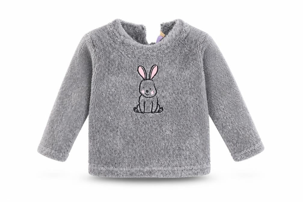 Lily &dan Girls Grey   Babydoll Pyjama Top Size 6-9 Months