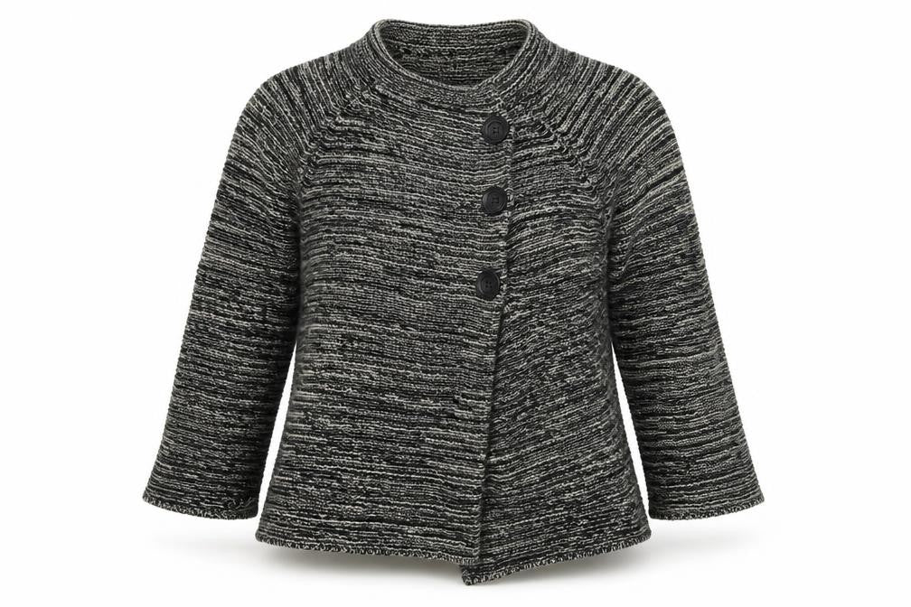 Front view of Wallis women’s beige cardigan jumper, size L