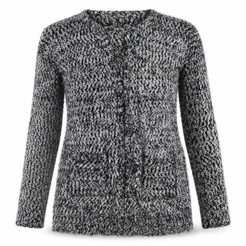 If It Were Me Womens Grey   Cardigan Jumper Size S