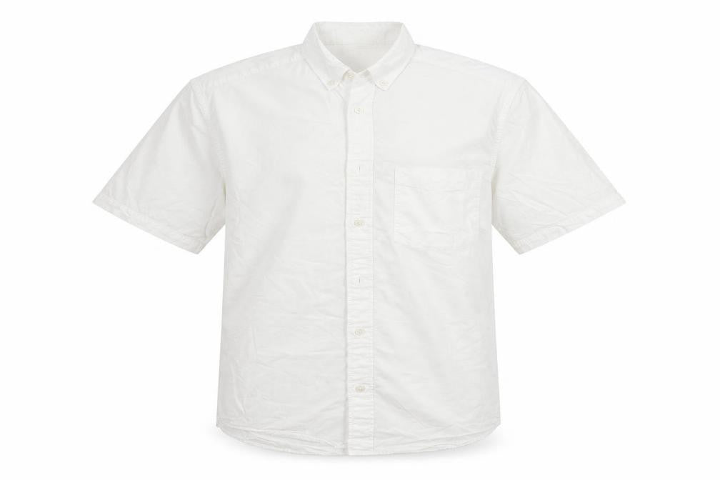 H&M Mens White    Button-Up Size S