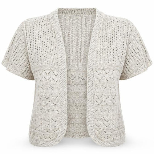 Choice Collection Womens Beige   Cardigan Jumper Size 2XL