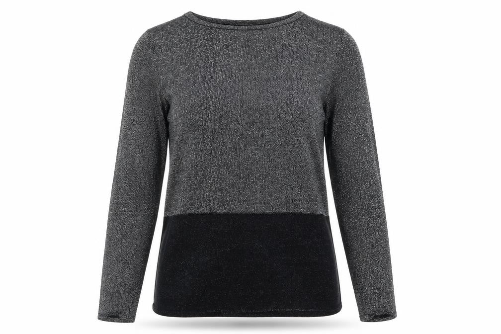 Front view of Avenue women’s blue jumper, size M