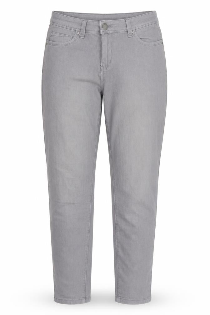 Denim & Co. Womens Grey   Skinny Jeans Size 12 L25 in