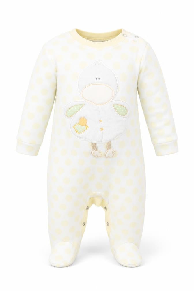 NEXT Baby Yellow Polka Dot  Babygrow One-Piece Size 3-6 Months