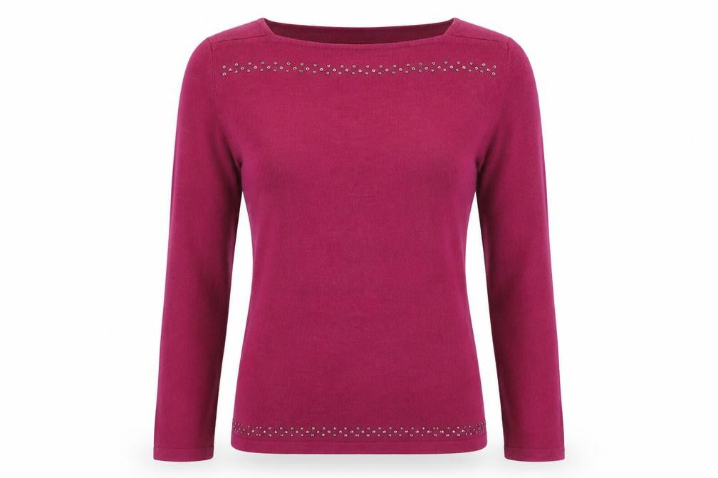 Next Womens Pink   Pullover Jumper Size 6