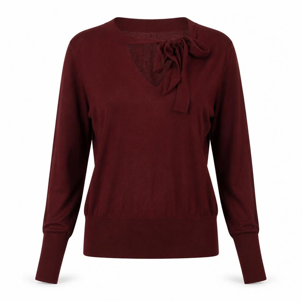 H&M Womens Red   Pullover Jumper Size L