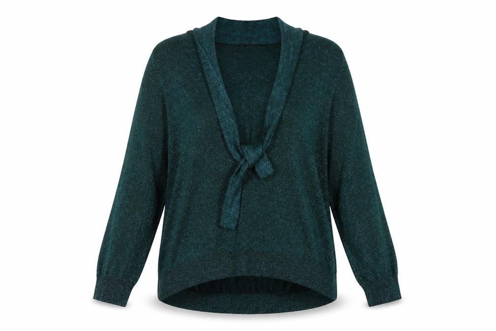 M&Co Womens Green   Pullover Jumper Size 20