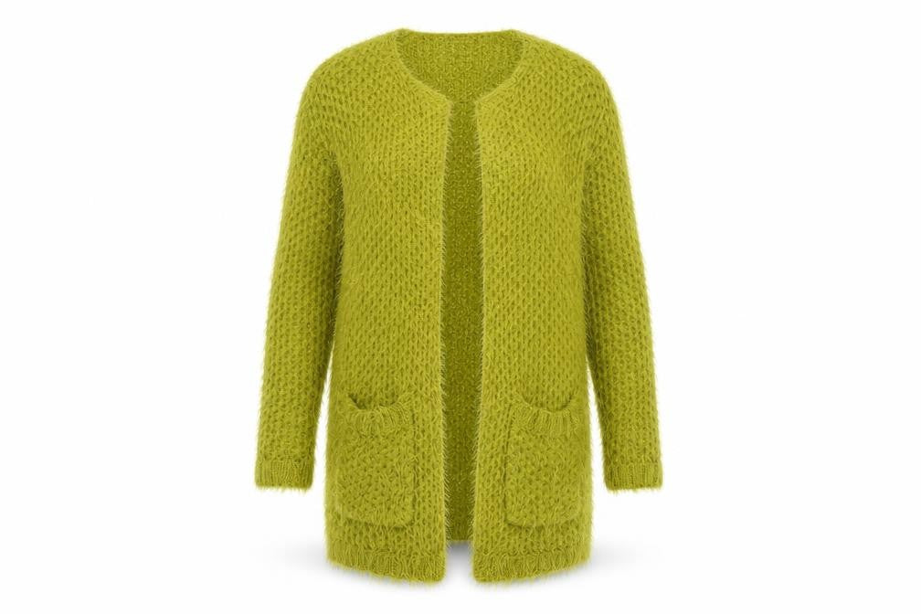 F&F Womens Green   Cardigan Jumper Size 6