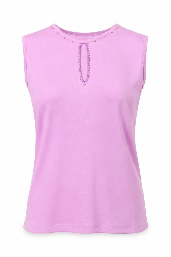 Pure & natural Womens Purple   Vest Jumper Size 14