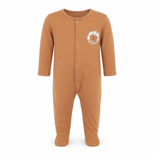 George Boys Brown Geometric  Babydoll One Piece Size 6-9 Months