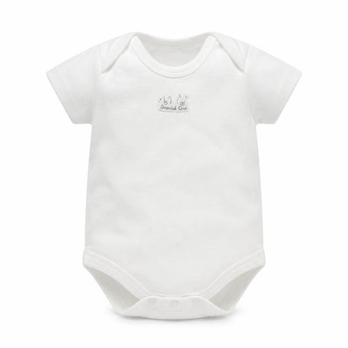 The Essential One Baby White   Babygrow One-Piece Size 0-3 Months