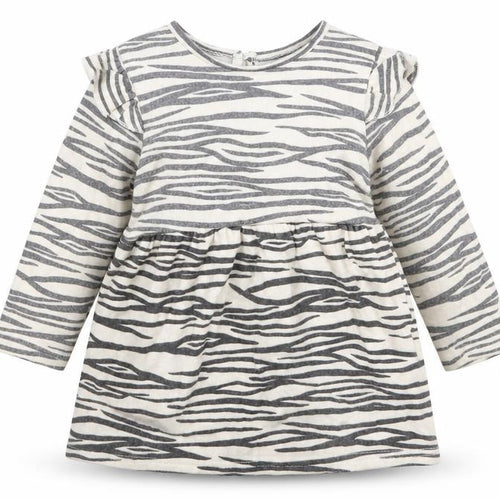 Primark Girls Beige Animal Print  T-Shirt Dress  Size 12-18 Months
