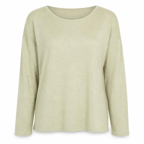 Fabrizio Womens Gold  Knit Pullover Jumper Size M