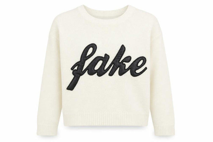 Atmospher Womens Ivory Knit Pullover Jumper Size 10 - Fake