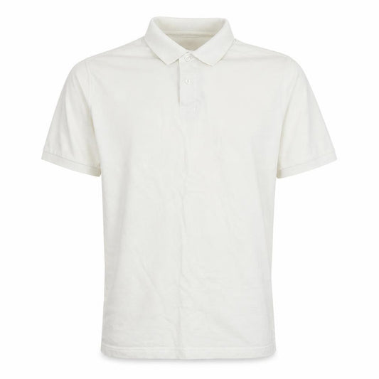 Front view of Cedarwood State men’s white jersey t-shirt, size L