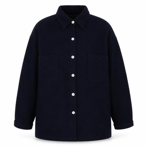BHS Womens Blue   Overcoat Coat Size 16