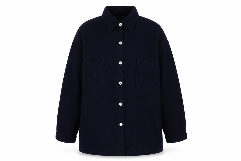 BHS Womens Blue   Overcoat Coat Size 16