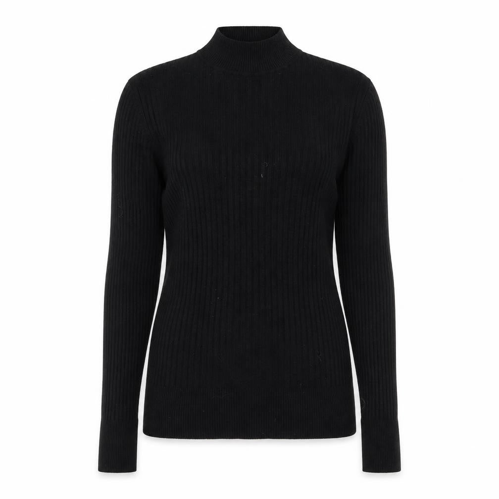 Nutmeg Womens Black   Pullover Jumper Size 14