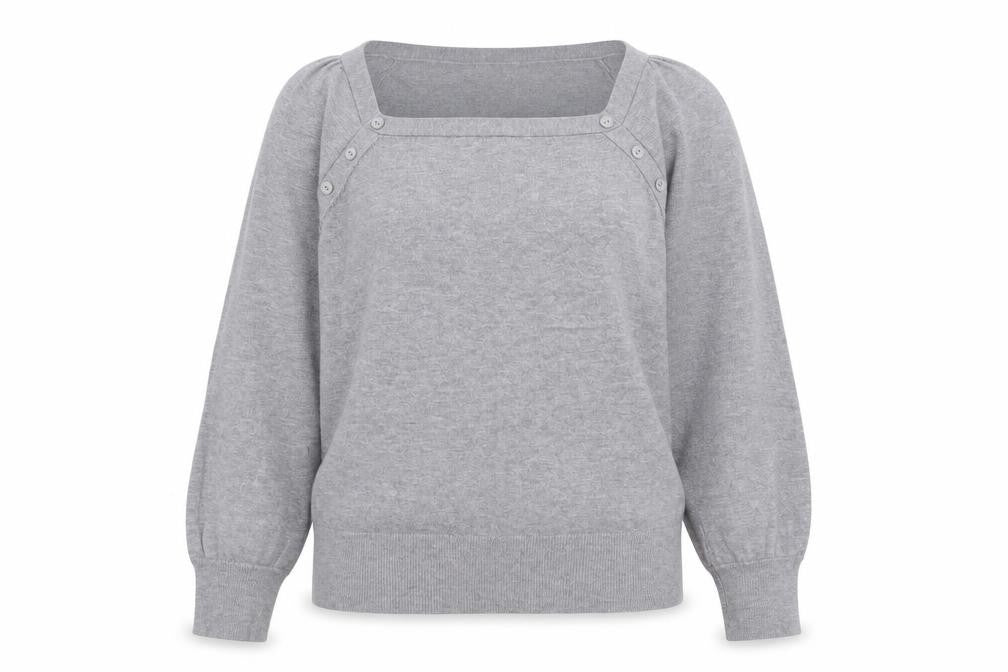 Marks & Spencer Womens Grey   Pullover Jumper Size 12