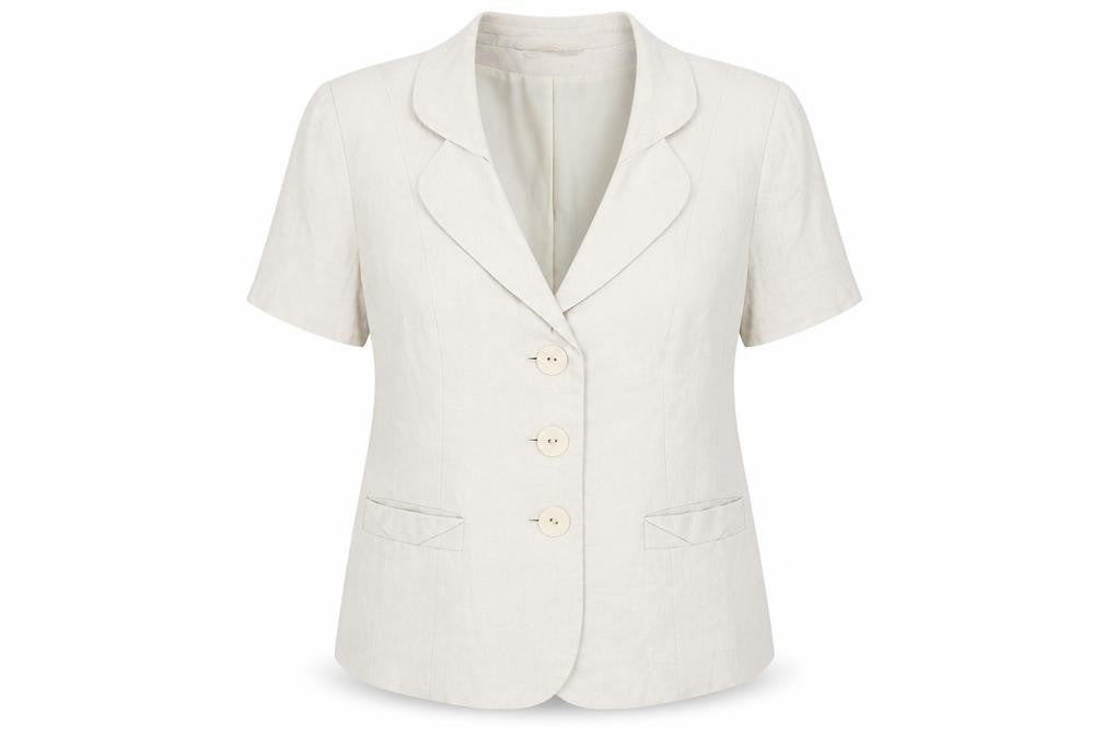 BHS Womens Beige   Jacket Blazer Size 16