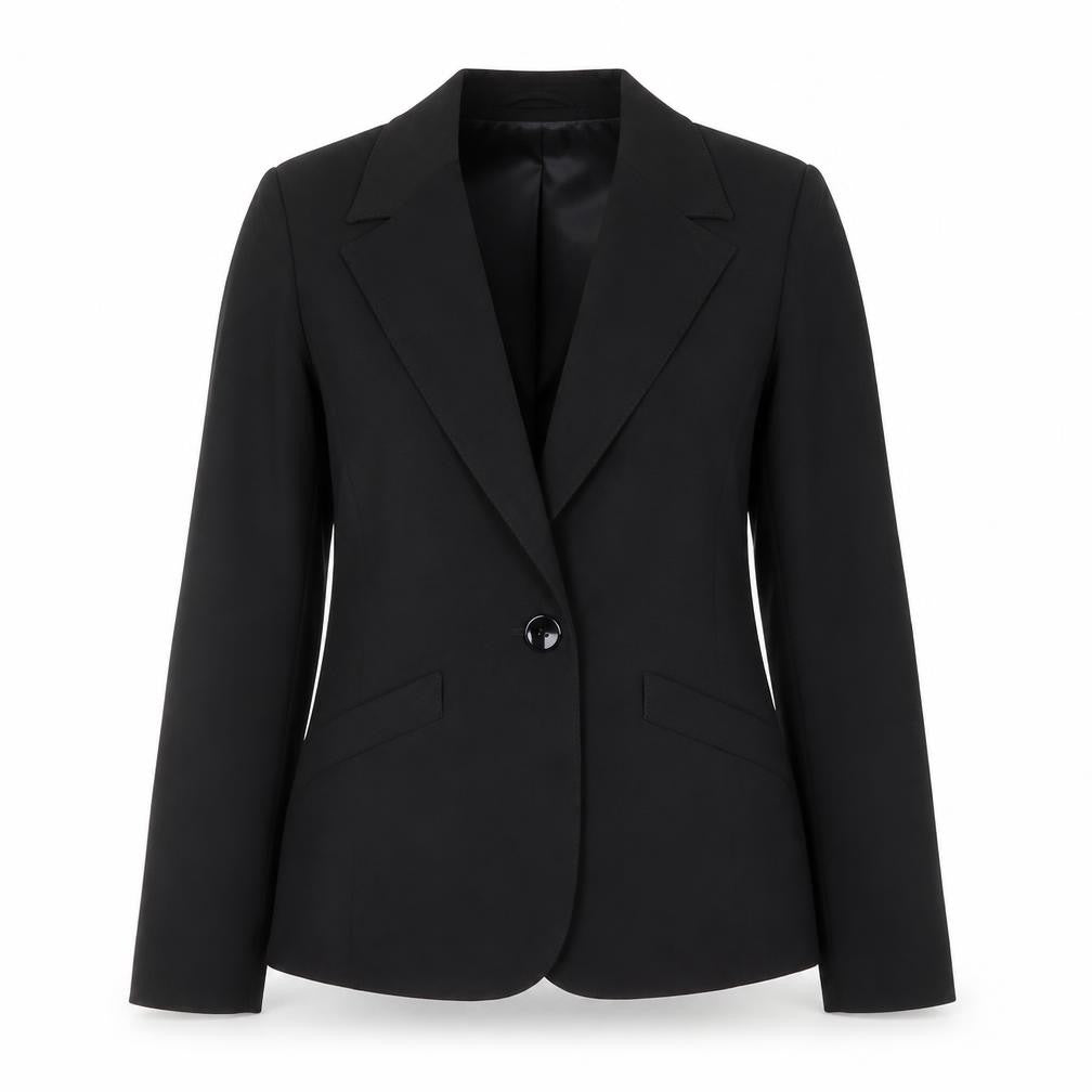 AMARANTO Womens Blue   Jacket Suit Size 10