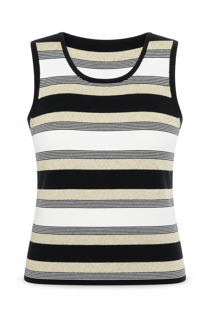 Roman Womens Multicoloured Striped Knit Pullover Jumper Size S