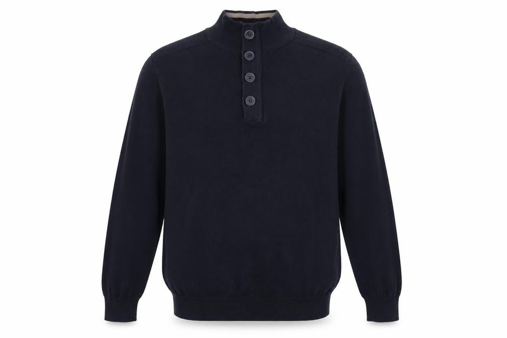 Brave Soul Mens Blue   Pullover Jumper Size L