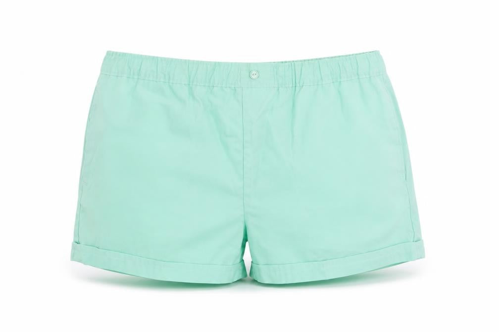Amiga Womens Blue   Chino Shorts Size 10
