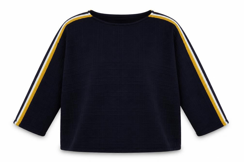 Front view of Primark women’s blue jumper, size XL