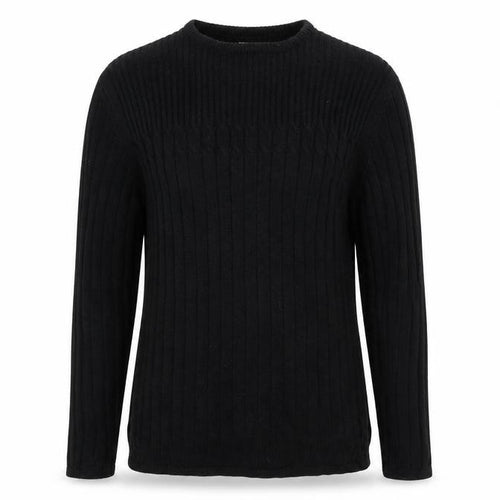 Aniela  Womens Black   Pullover Jumper Size L