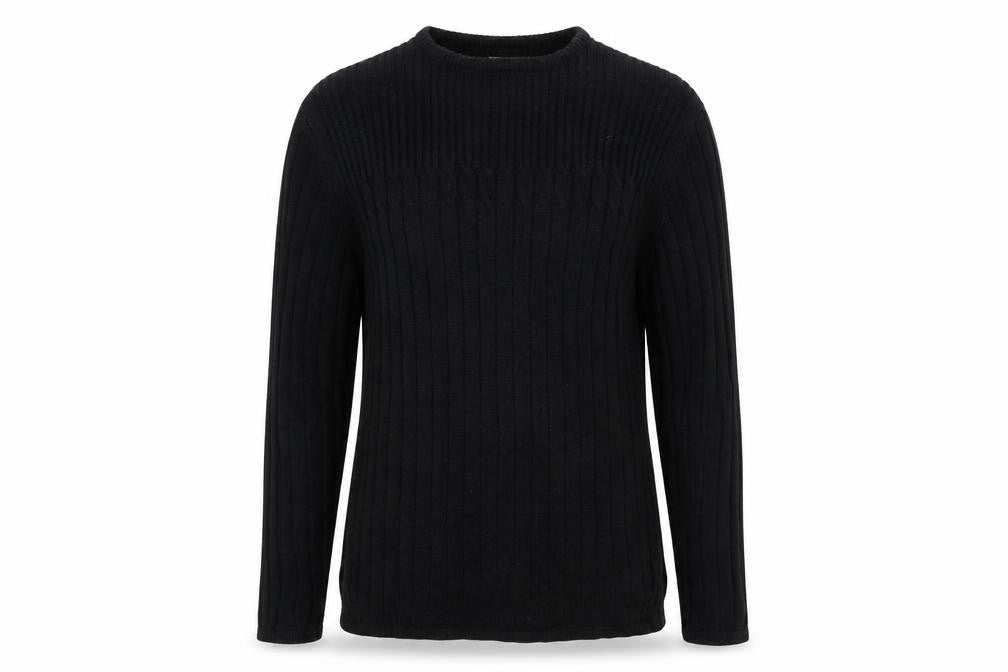 Aniela  Womens Black   Pullover Jumper Size L