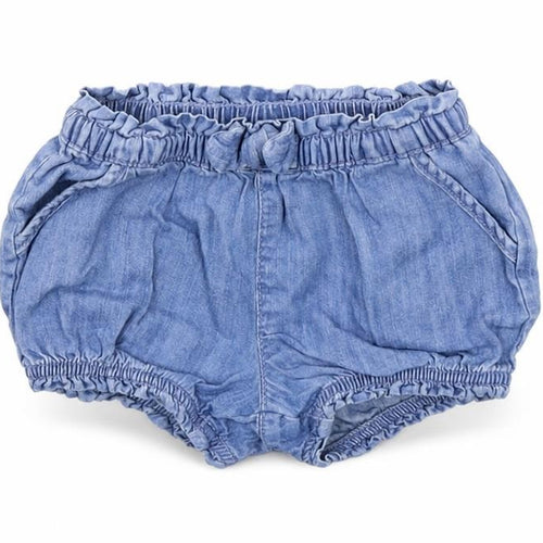 Gap Girls Blue   Cropped Trousers Size 9-12 Months  - Elasticated Waist