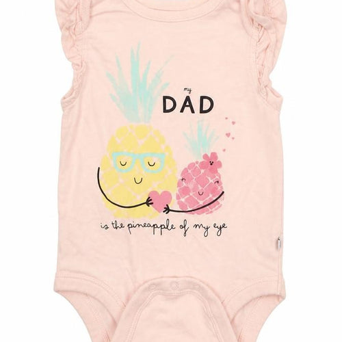Gap Baby Pink   Babygrow One-Piece Size 6-9 Months  - details on chest