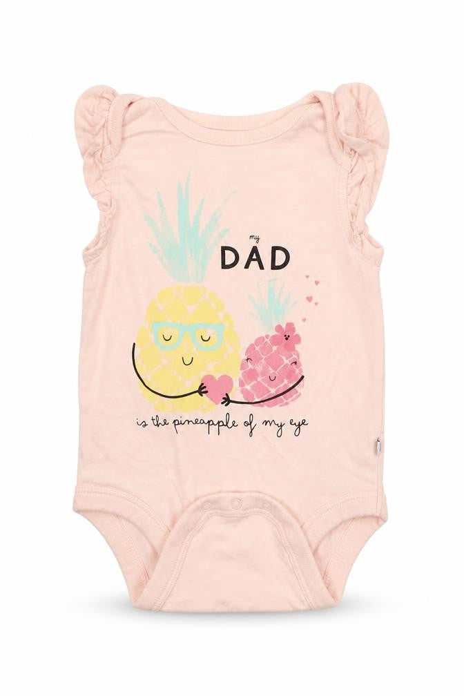 Gap Baby Pink   Babygrow One-Piece Size 6-9 Months  - details on chest