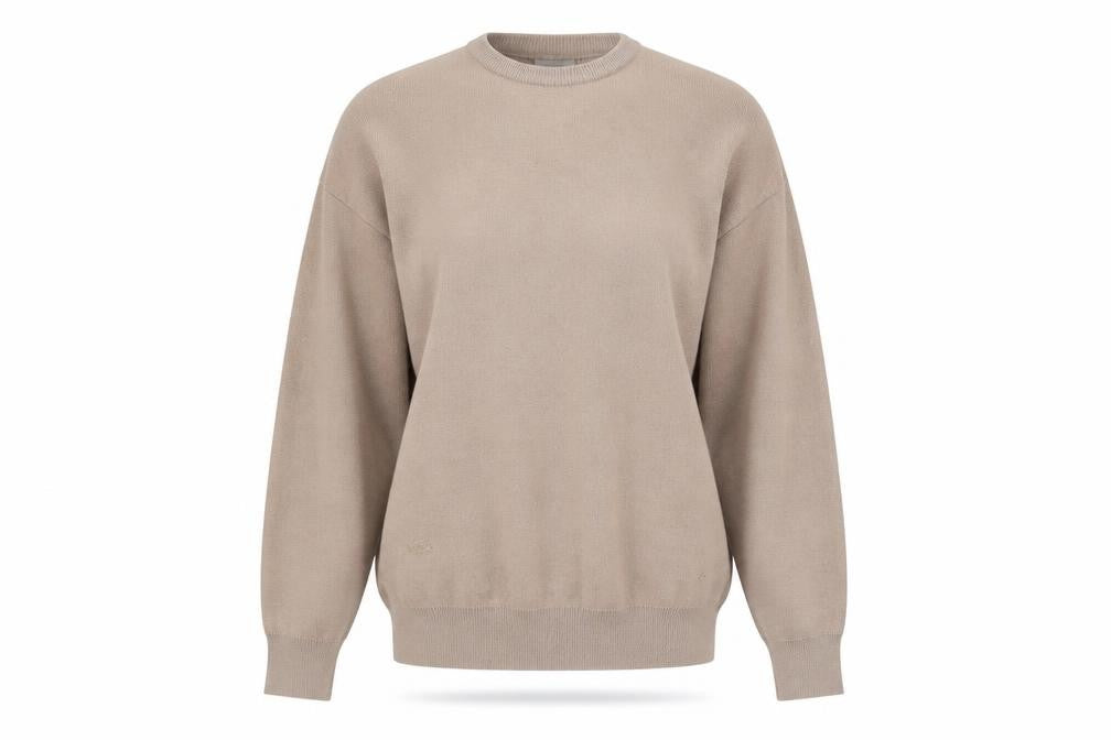 Front view of Gabicci women’s brown jumper, size XL