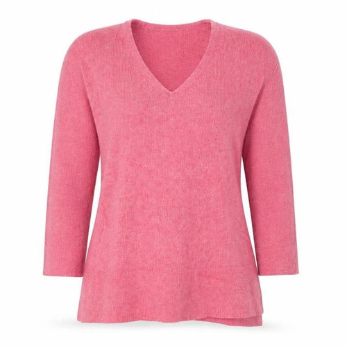 Monsoon Womens Pink  Knit Pullover Sweatshirt Size S