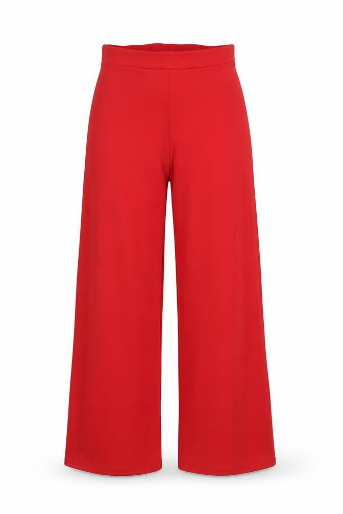 Misspap Womens Red   Trousers  Size S L35 in