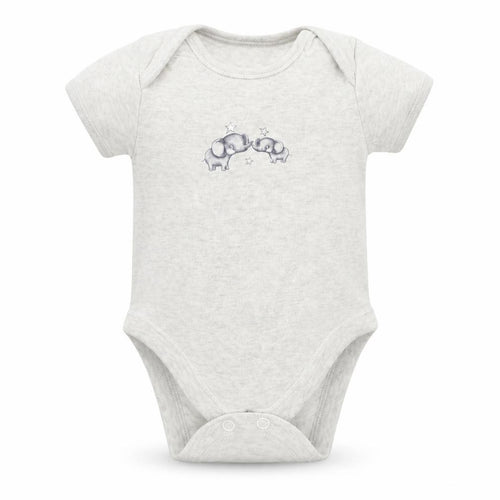 George Baby Grey   Babygrow One-Piece Size 0-3 Months  - Elephant