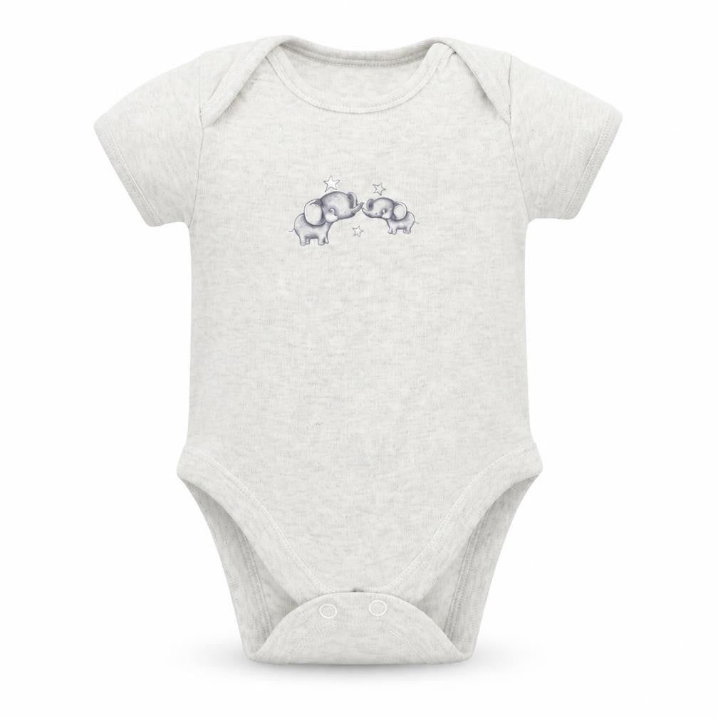 George Baby Grey   Babygrow One-Piece Size 0-3 Months  - Elephant