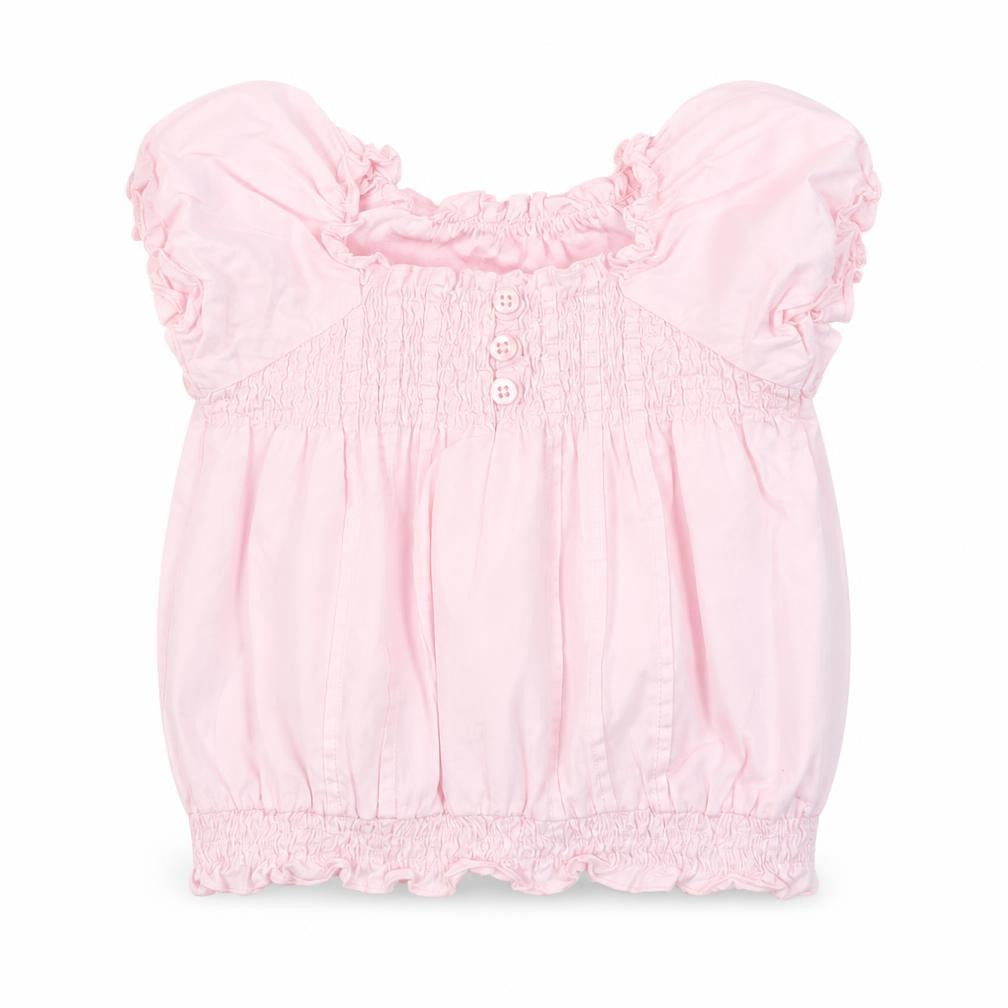 H&M Girls Pink   Basic Blouse Size 0-3 Months