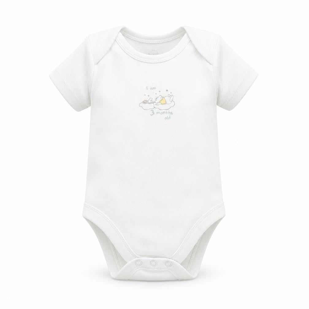 George Baby White   Babygrow One-Piece Size 0-3 Months