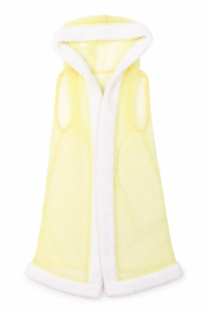 George Girls Yellow   Gilet Waistcoat Size 7-8 Years  - Disney